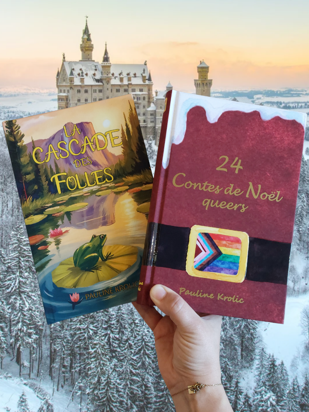Offre duo ! La Cascade des Folles + 24 Contes de Noël queers